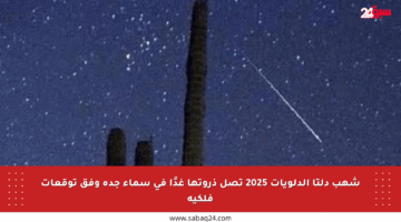 شهب دلتا الدلويات 2025 تصل ذروتها غدًا في سماء جدة وفق توقعات فلكية